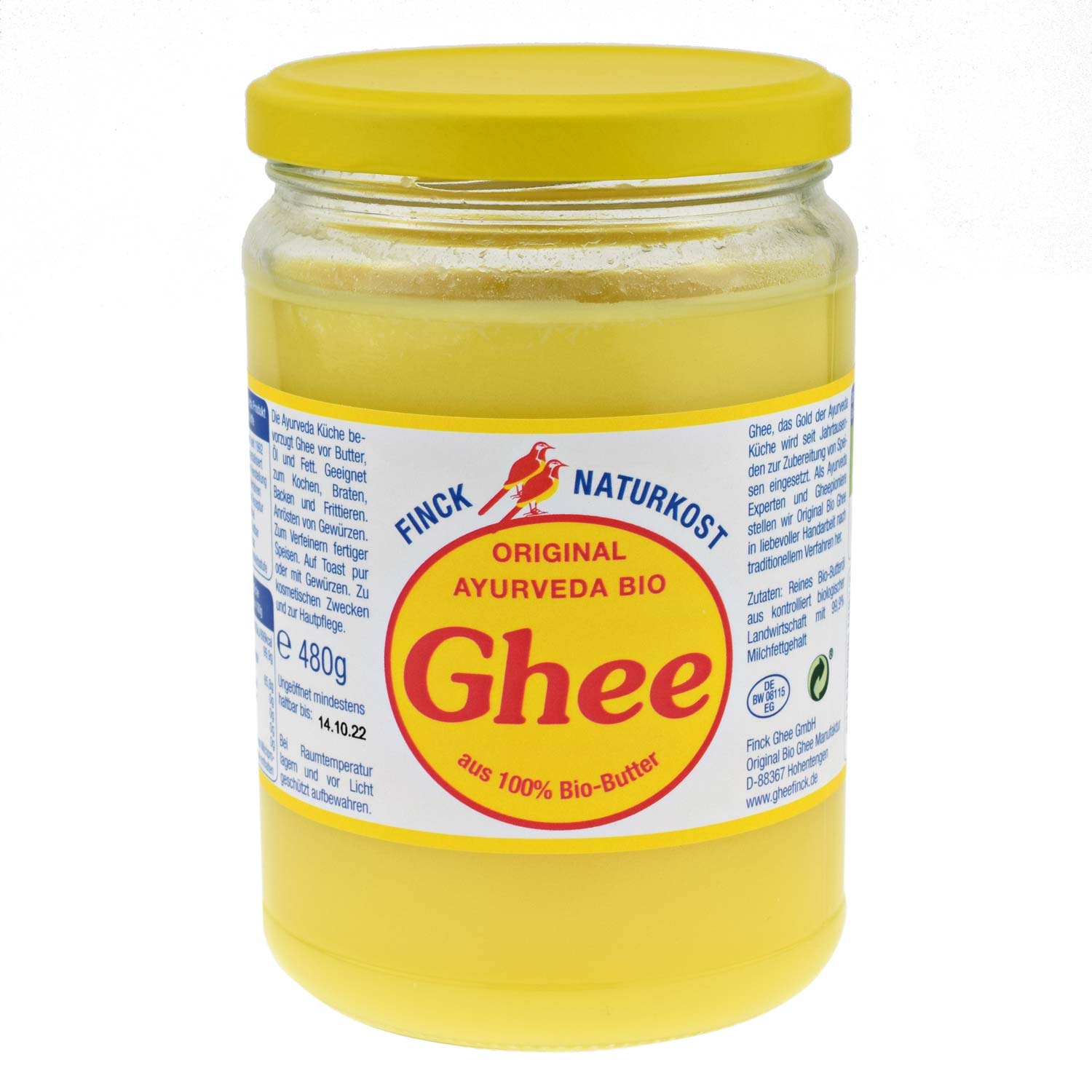 Ghee beurre bio clarifié - 120 g - Graines Précieuses 