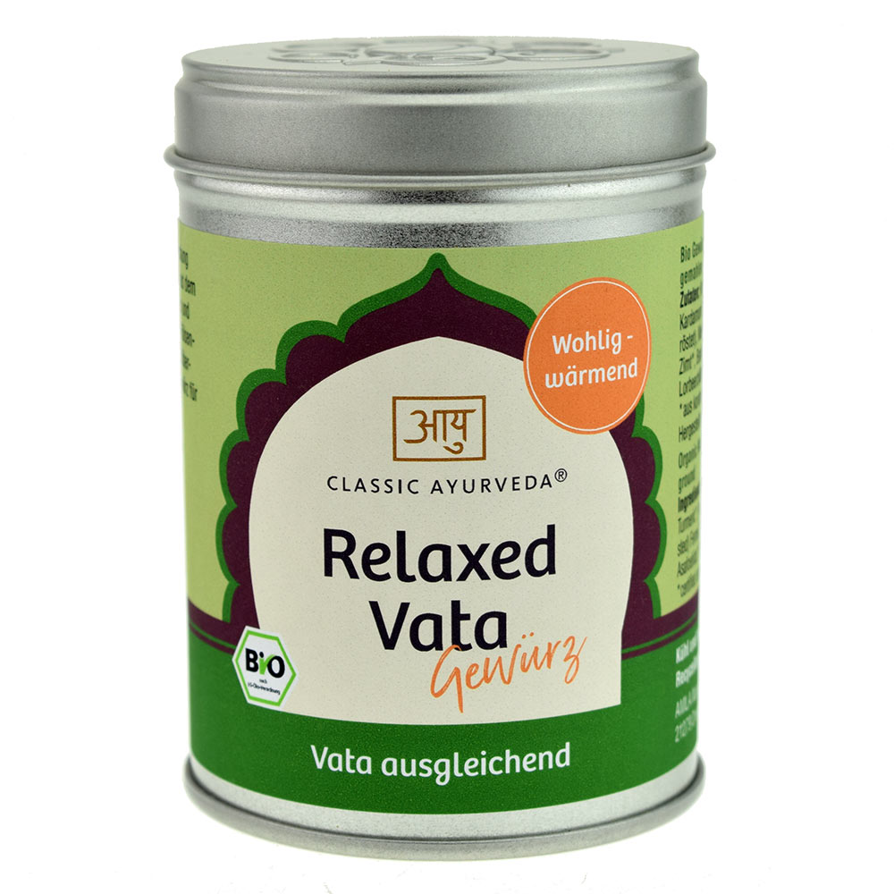 Relaxed Vata Gewürz Bio, 70 g Relaxed Vata Gewürz Bio, 70 g