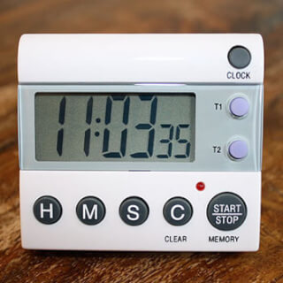 Yoga Timer Comfort TR 118, 2 separate time